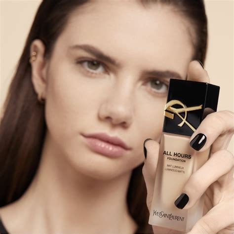 ysl all hours foundation sunscreen|YSL longwear foundation.